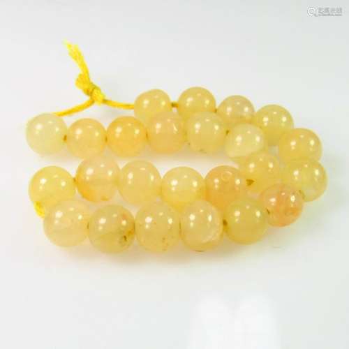 19.72 Ct Natural 24 Drilled Moonstone Ball Beads