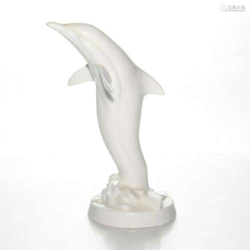 ROYAL DOULTON DOLPHIN ANIMAL FIGURINE, THE LEAP HN3522