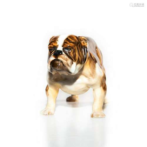 SM ROYAL DOULTON ANIMAL FIGURE, BULLDOG HN1047