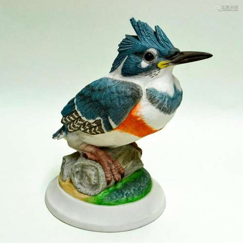 BOEHM PORCELAIN FLEDGLING KINGFISHER