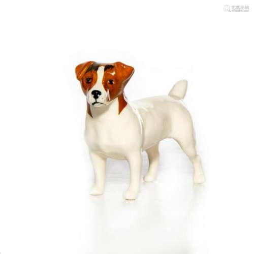 BESWICK CERAMIC FIGURINE, FOX TERRIER DOG