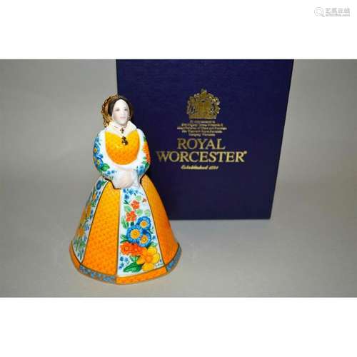 ROYAL WORCESTER CATHERINE HOWARD CANDLE SNUFFER