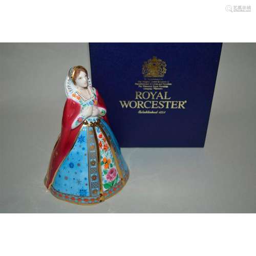 ROYAL WORCESTER ANNE BOLEYN CANDLE SNUFFER