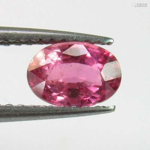 1.06 Ct Natural Pink Sapphire Oval Cut