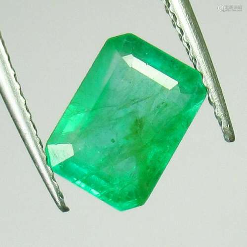 1.83 Ct Natural  Zambian Emerald Octagon Cut