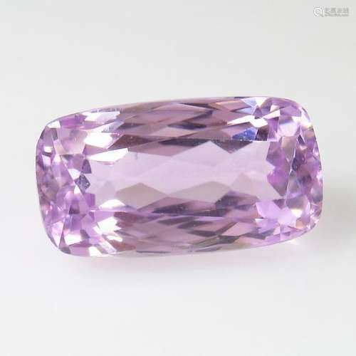 6.53 Ct Natural Pink Kunzite Cushion Cut