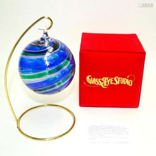 GLASS EYE STUDIO LIMITED EDITION ANNUAL ORNAMENT WITH