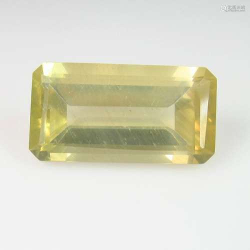 14.49 Ct Natural Yellow Andalusite Octagon Cut