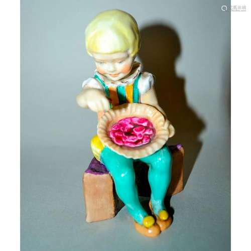 ROYAL WORCESTER LITTLE JACK HORNER CHILDREN FIGURINE