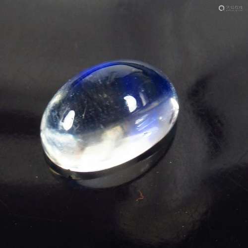 3.02 Ct Natural Blue Moonstone 10.5X7 mm Oval Cab