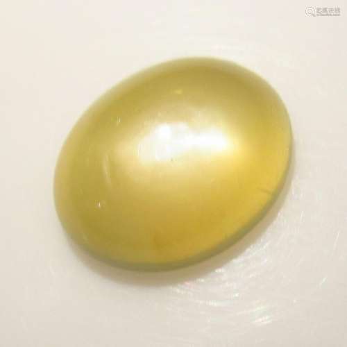 18.95 Ct Natural Moonstone Catseye Oval Cab