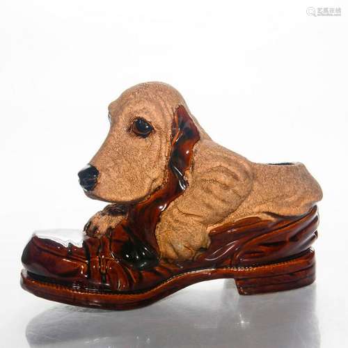 HAEGER MID CENTURY MODERN BASSET HOUND DOG PLANTER