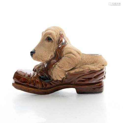 ROYAL HAEGER POTTERY HOUND DOG SHOE PLANTER