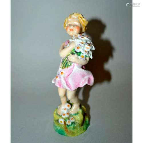 ROYAL WORCESTER ENGLAND CHILDREN FIGURINE