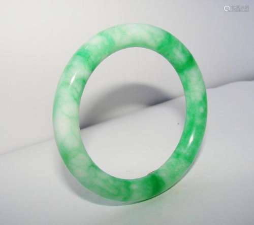 Natural Jade Bangle Grade A Inner Diameter: 57mm