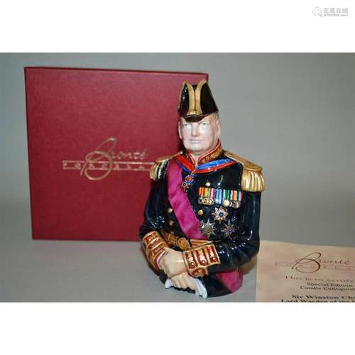 BRONTE PORCELAIN SIR WINSTON CHURCHILL, LORD WARDEN OF