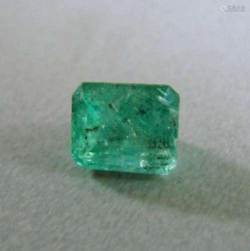 Colombial Emerald Octagon 1.71Ct 7.4x6.2x5.5 mm