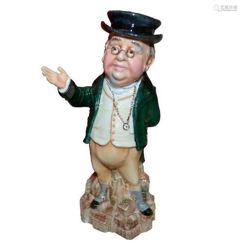 BRONTE PORCELAIN SAMUEL PICKWICK CANDLE EXTINGUISHER