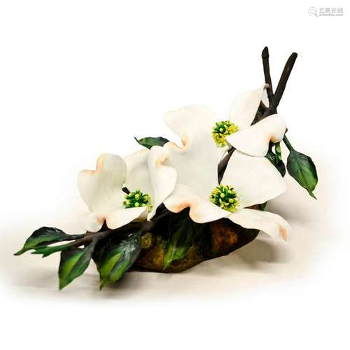 BOEHM PORCELAIN WHITE DOGWOOD