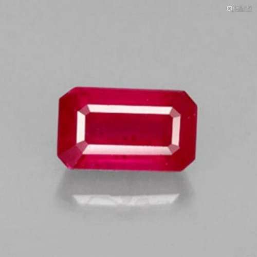 1226Natural Ruby Octagon Facet 1.68Ct 7.5x4.8x3.7mm