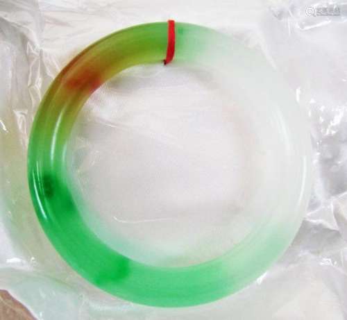 Natural Jadeite Jade Bangle Grade A Size:8