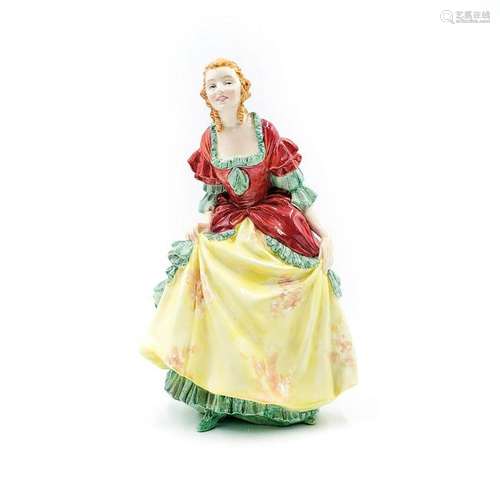 ROYAL DOULTON PROTOTYPE FIGURINE, LADY IN CURTSEY