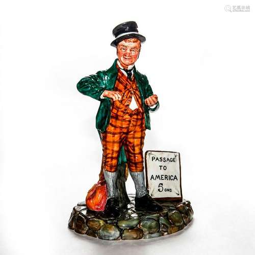 ROYAL DOULTON PROTOTYPE FIGURINE, THE TICKET SELLER