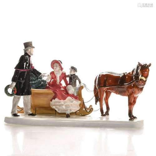 GLAD TIDINGS HN5130 - ROYAL DOULTON TABLEAU