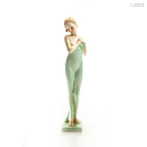 ROYAL DOULTON ART DECO FIGURINE, CELIA HN1727