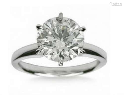 Engagement Diamond Ring 1.36Ct 14k W/g SZ 6