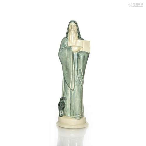 ROYAL DOULTON PRINKNASH FIGURINE, SAINT BENEDICT