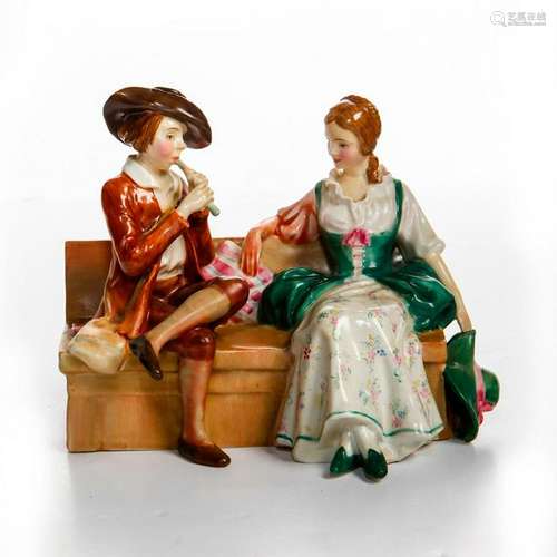 ROYAL DOULTON FIGURINE, THE RUSTIC SWAIN HN1745