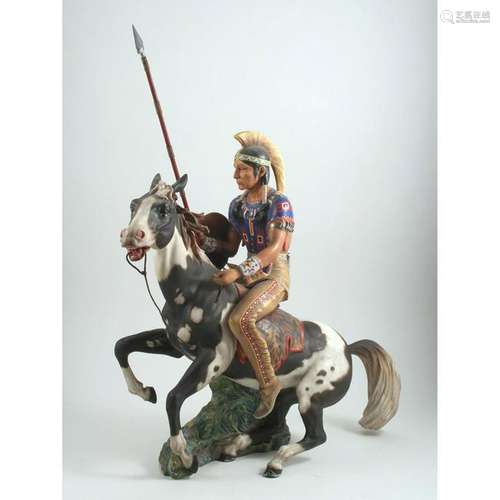 INDIAN BRAVE HN2376 - ROYAL DOULTON FIGURINE