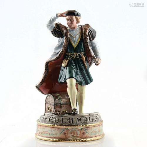 CHRISTOPHER COLUMBUS HN3392 - ROYAL DOULTON FIGURINE