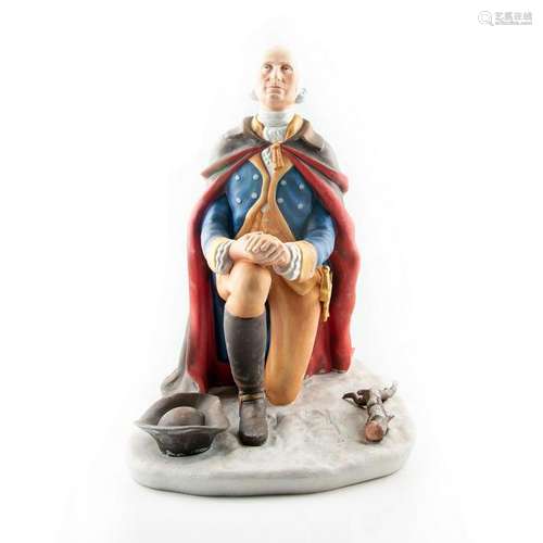 GEORGE WASHINGTON AT PRAYER HN2861 - ROYAL DOULTON