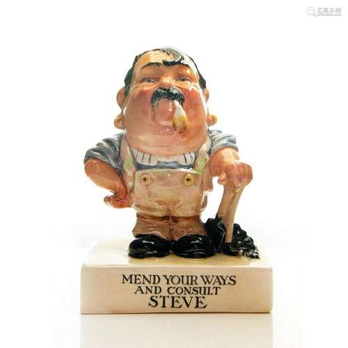 ROYAL DOULTON ADVERTISING FIGURINE, STEVE