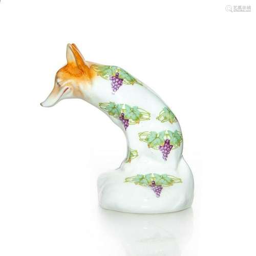 RARE ROYAL DOULTON FIGURINE SEATED FOX HN 147C-1