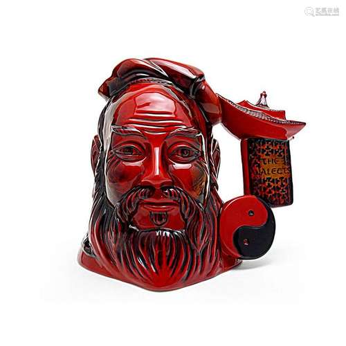 CONFUCIUS D7003 FLAMBE LARGE - ROYAL DOULTON CHARACTER