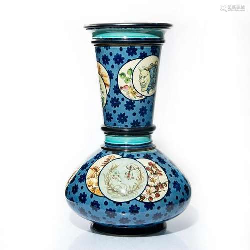 DOULTON LAMBETH FAIENCE VASE BY MARY ARDING