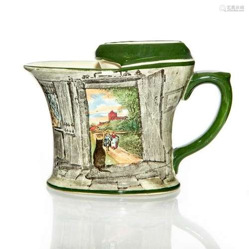 ROYAL DOULTON SHAVING MUG, OPEN DOOR PATTERN D3754