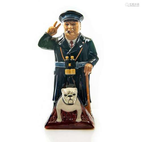 KEVIN FRANCIS TOBY JUG, WINSTON CHURCHILL V.E. DAY