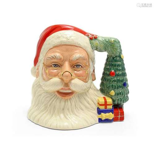 SANTA CLAUS D7123 (TREE HANDLE) - LARGE - ROYAL DOULTON