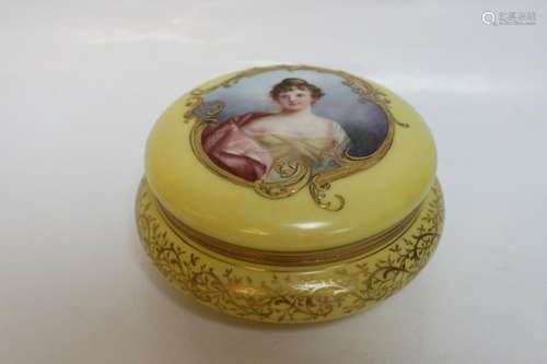 Royal Vienna France Porcelain Cover Box