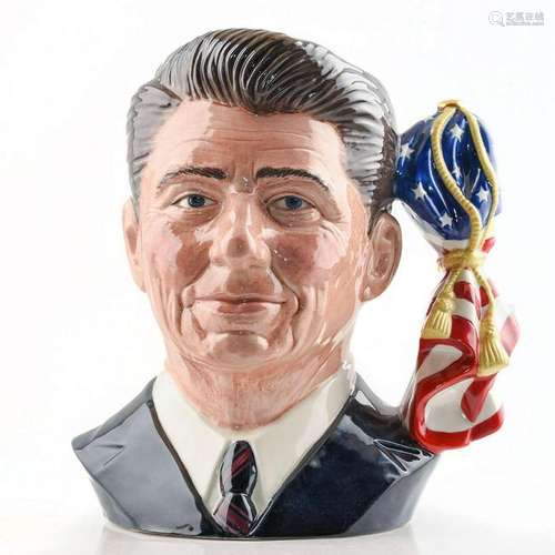 RONALD REAGAN D6718 - LARGE - ROYAL DOULTON CHARACTER