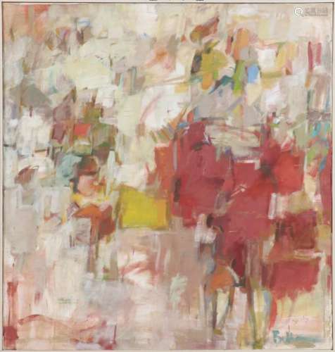 CAY BAHNMILLER OIL ON CANVAS, 1976, UNTITLED