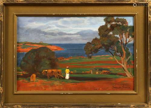 JACQUES SIMON OIL ON CANVAS, C. 1920