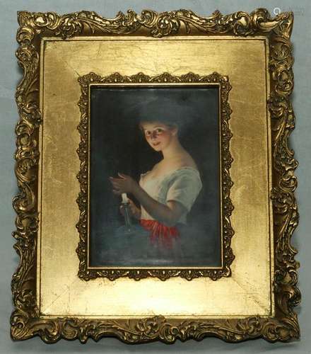 C.M. HUTSCHENREUTHER PORCELAIN PLAQUE