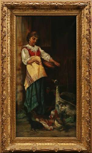 MAI K. MASTEN, OIL ON CANVAS, C. 1920