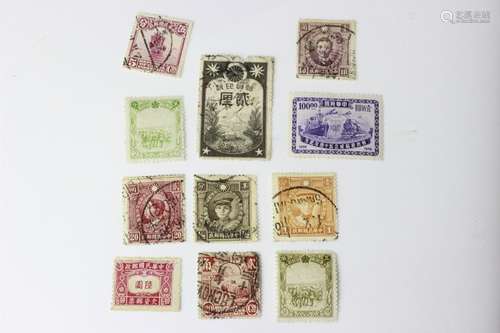 Group of Chinese Stamps