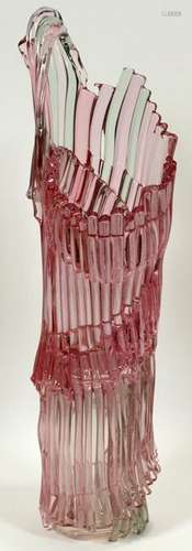 RICHARD ROYAL ART GLASS SCULPTURE, 1989